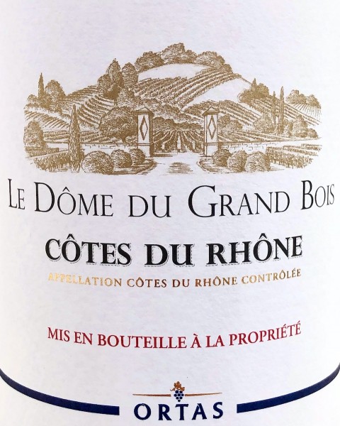 Le Dome Du Grand Bois Cotes Du Rhone Bottle Values