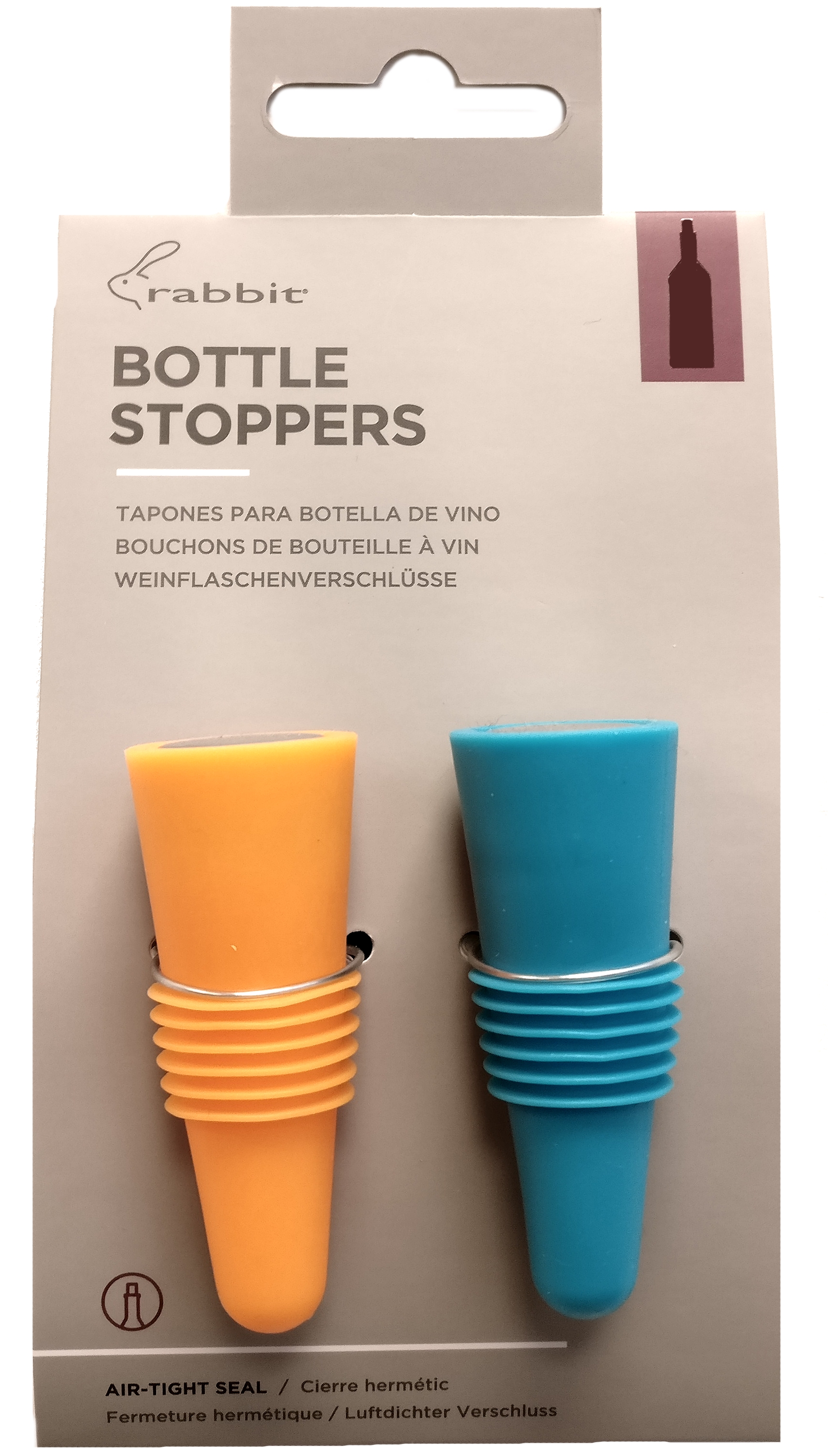 Silicone Bottle Stoppers, 10-Pack