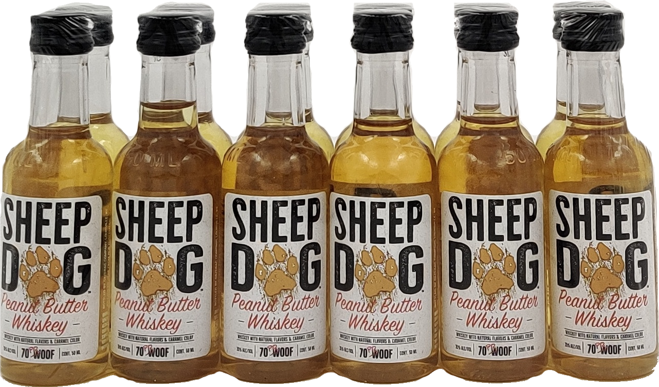 Sheep Dog Peanut Butter Whiskey 50ml - Bottle Values