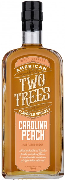 Two Trees Carolina Peach Flavored Whiskey Bottle Values